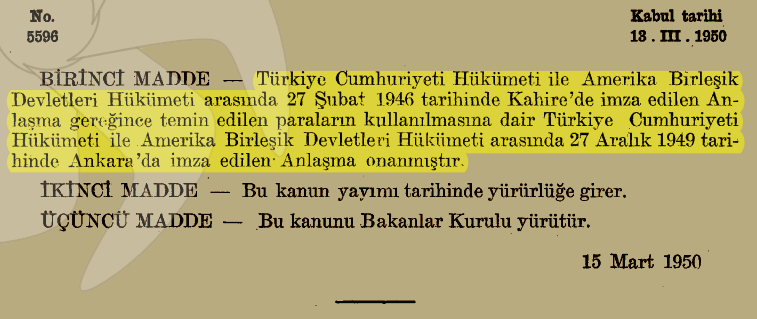 Fulbright Anlaşmasının Resmî belgesinin ilk satırları... Fulbright Anlaşmasının Resmî belgesinin ilk satırları...